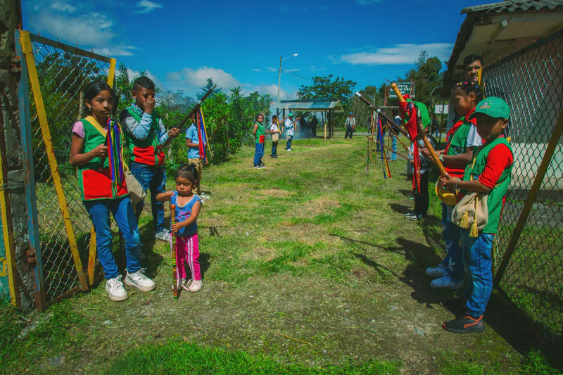 Minga de intercambio de semillas, sabores y poderes