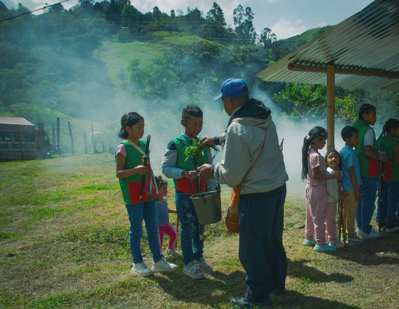 Minga de intercambio de semillas, sabores y poderes