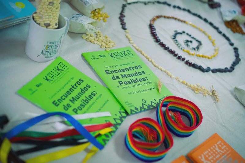 Minga de intercambio de semillas, sabores y poderes