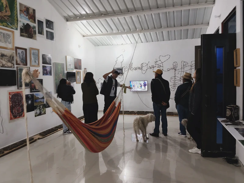 Inauguración de exposición 'Residencias Artísticas Popayork en Minga' y lanzamiento de Fanzine 'Corinto'