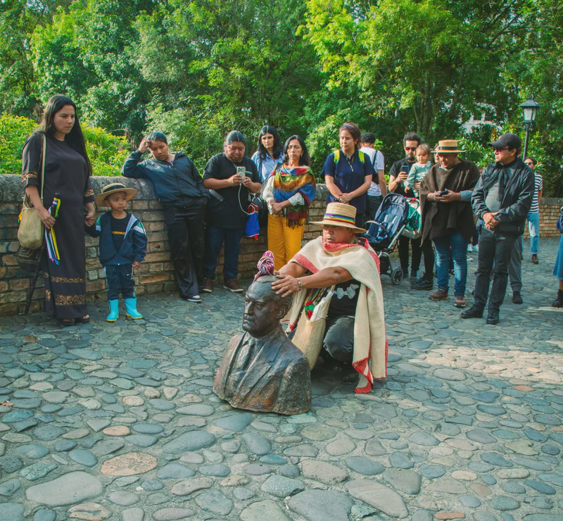 Secuestro cultural por la dignidad caucana Nuyxisa Lechekwe. Un gobierno chiquito, propio