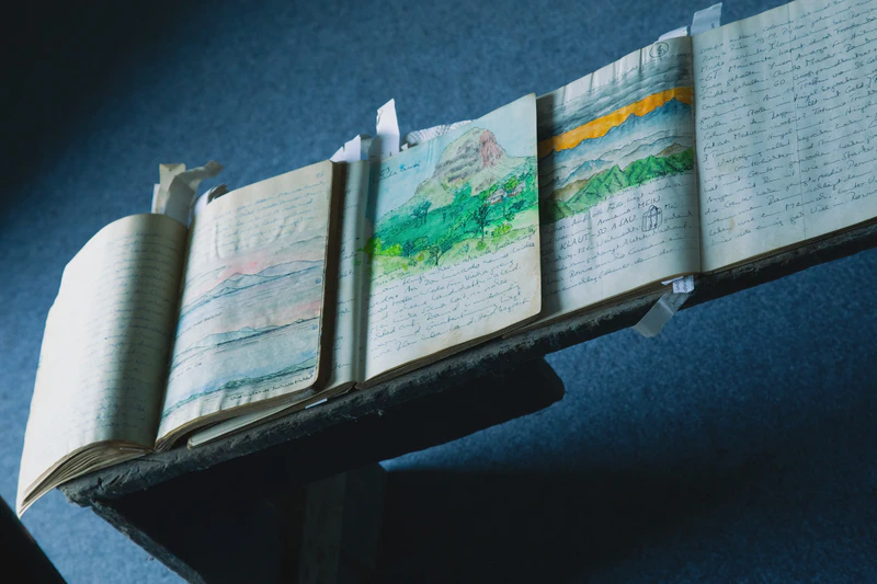 Ascender a lo hondo: dibujos, acuarelas, montañas y cosmogramas de Franz Xaver Faust