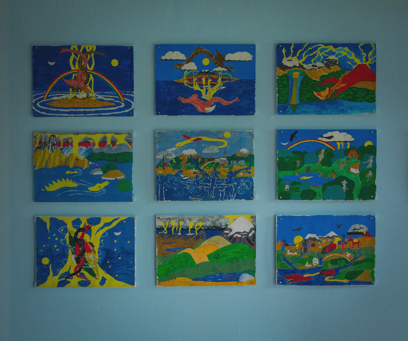 Exposición: Ascender a lo hondo: dibujos, acuarelas, montañas y cosmogramas de Franz Xaver Faust