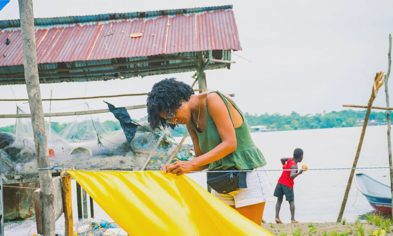 Balsada de cierre del 47SNA "Alumbrar el río Guapi"